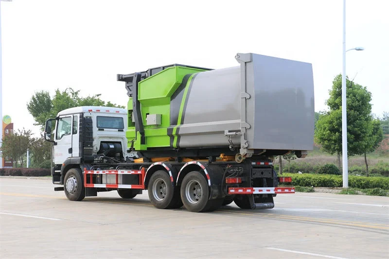 6 CBM уборки мусора мусорный гидравлический подъемник бен подъема обкатывать грузовик мусорный контейнер подъемный крюк заброшенный грузовик