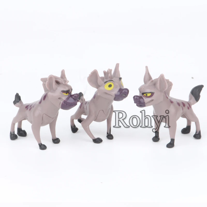 
12pcs/set Cartoon The Lion Guard King Kion Simba PVC Action Figures Bunga Beshte Fuli Ono Figurines Doll Kids Toys for Children 