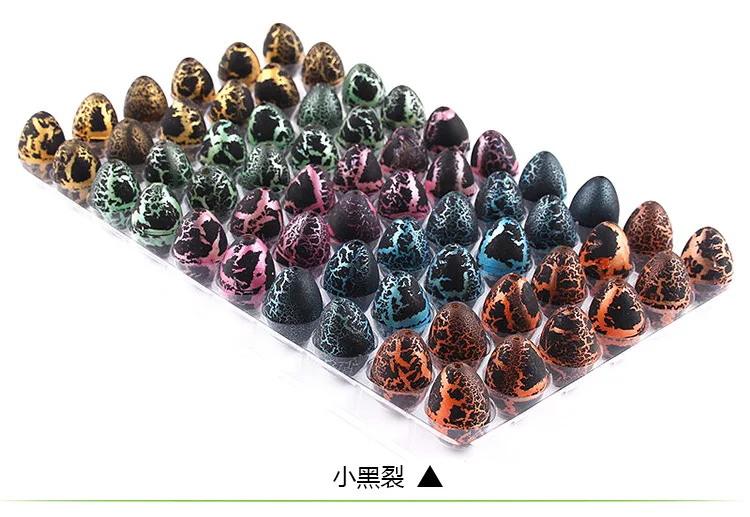 Wholesale 2*3cm Educational Water Growing Animals 60pcs Figure Action Novelty Dinosaur Toys Kids Hatching Egg Inflatable Toy