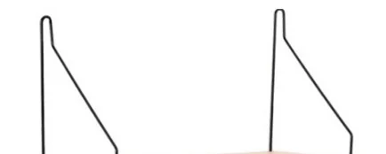 Wooden wall shelf for living room Partition decorative wall mounted shelf (can be sold separately hangers)