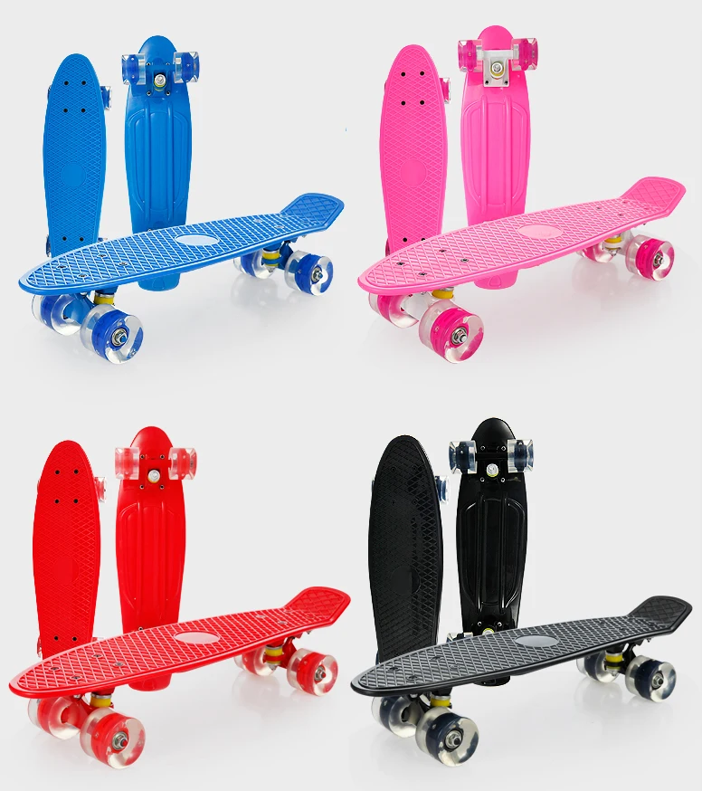 Mini customizable kids teenagers skateboard skating board