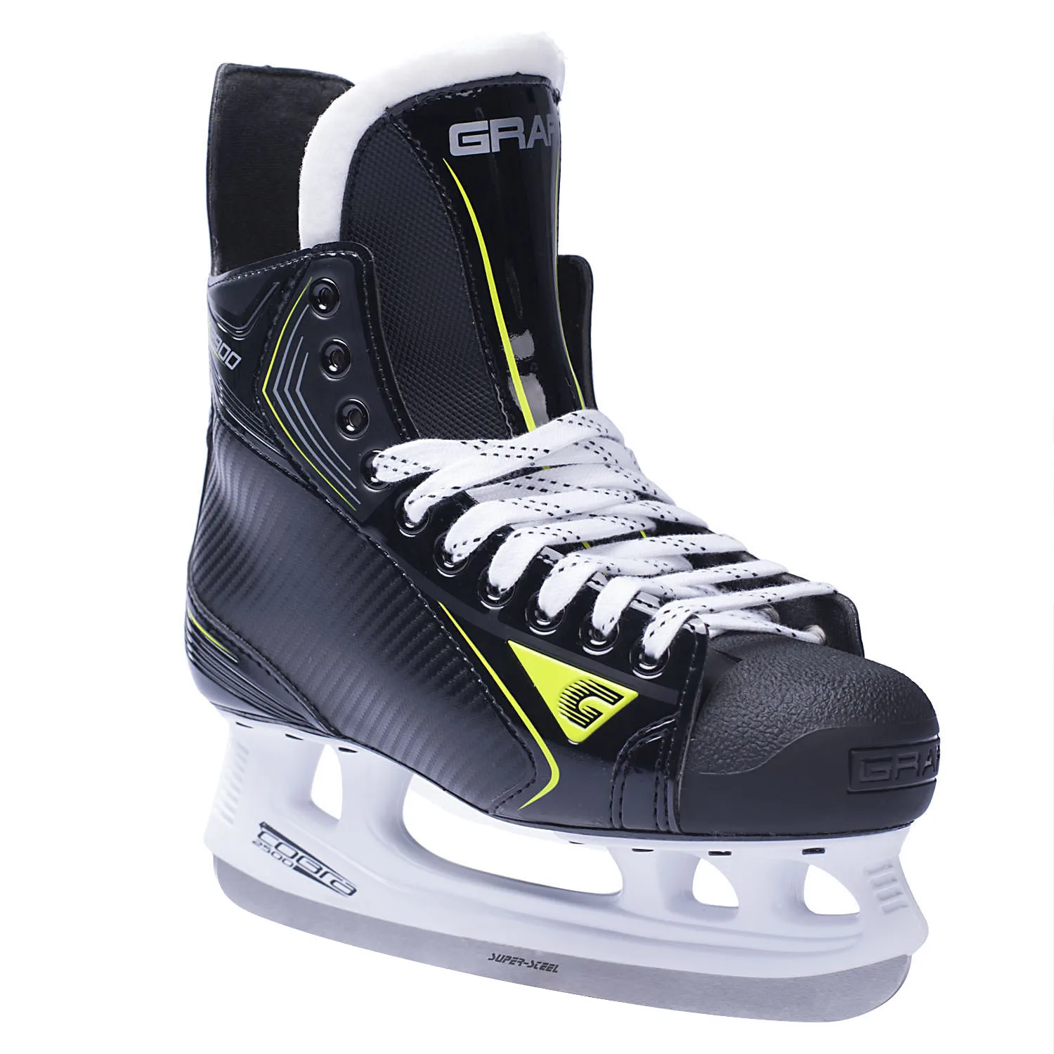 GRAF Wholesale  Superfine Super Fiber and Memory Cotton Ice Hockey Skates for Children and Adult Asia Only