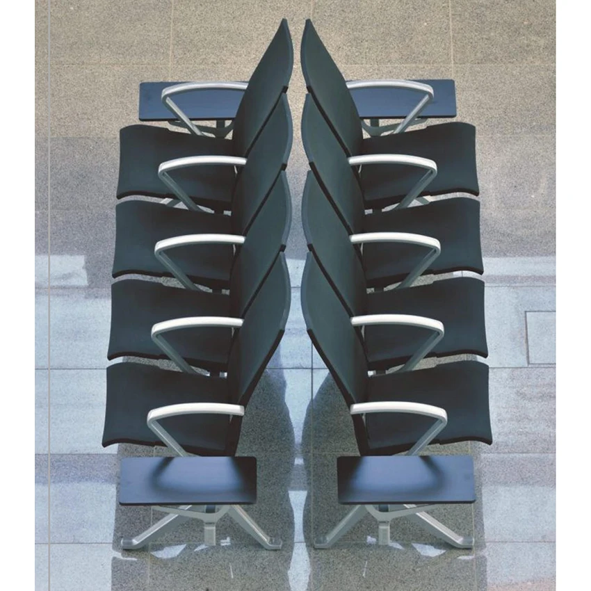 High quality air port waiting chair airport hospital waiting room area link bench waiting chair