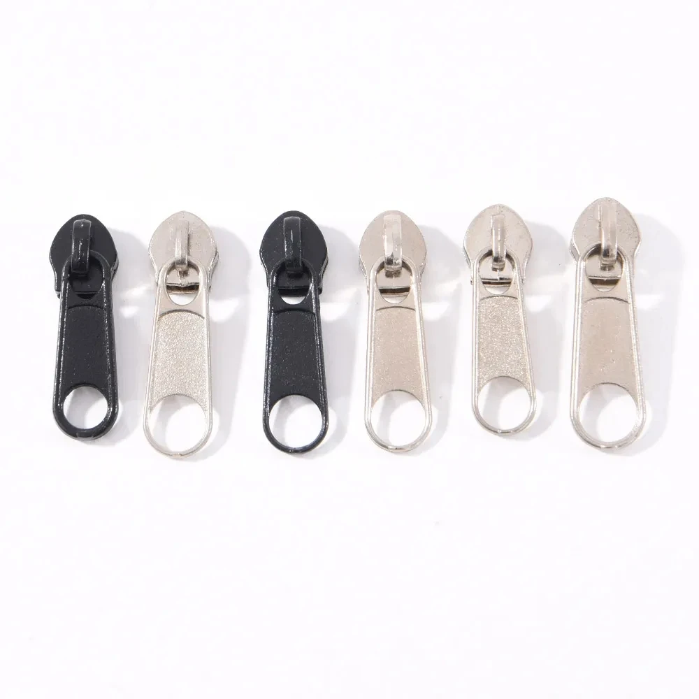 KY  Design Semi-auto Lock Metal Zipper Slider Charms Zipper Puller for Jeans/Hoodies