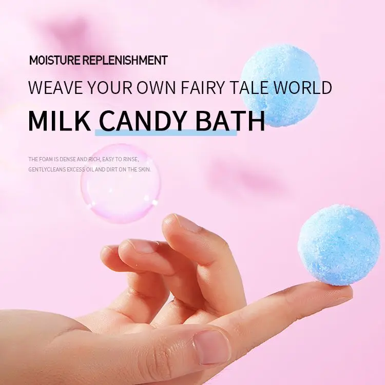 ZOO.SON OEM private label milk pragrance gentle cleansing moisturizing skin care body wash ball bath salt