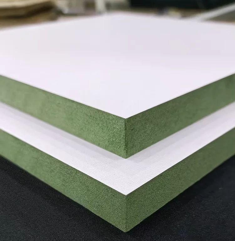 Various Thicknesses High Density Urethane (hdu) Boards Fiberboard Table Top Green Waterproof High Density Fiberboard