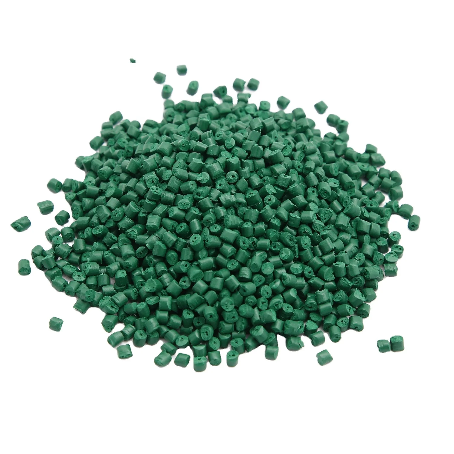 Polyethylene based high concentration green masterbatch