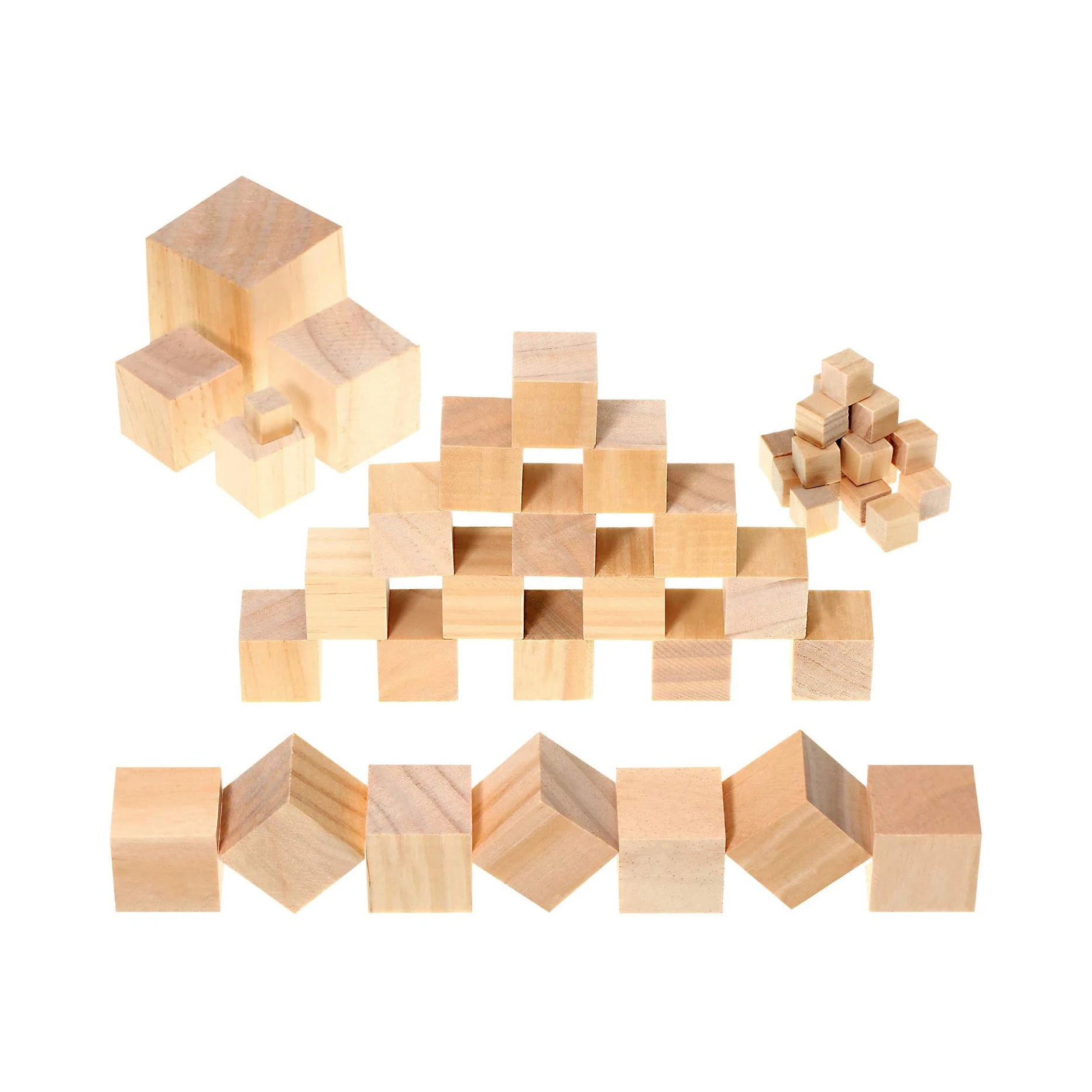 Натуральные необработанные деревянные кубики из массива сосны для изготовления пазлов фотоблоки поделки и проектов «сделай