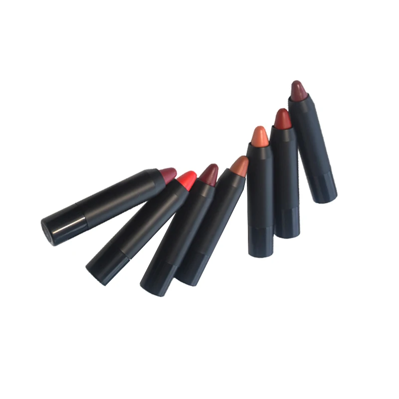 2022 New 12 Colors Velvet Matte Lipsticks Wax Pen Waterproof Sexy Red Lip Stick Makeup Lip Tint Pen Private Label Cosmetics
