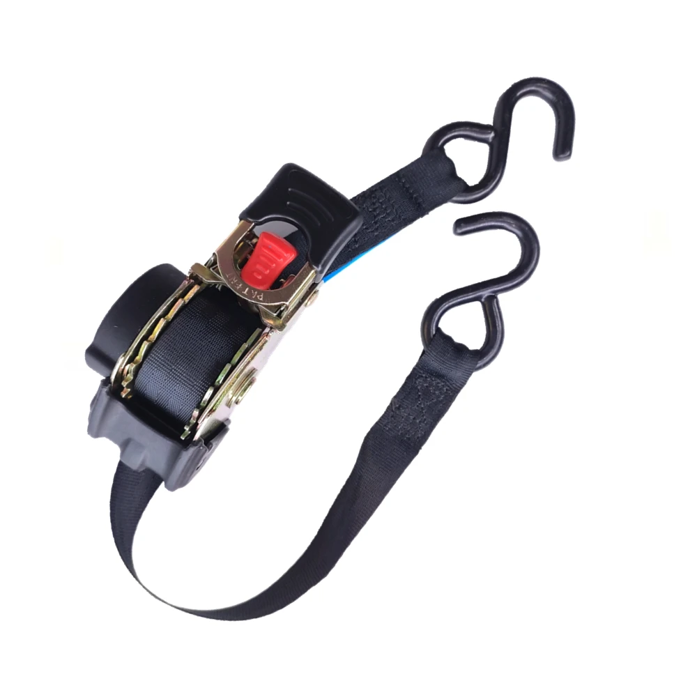 HOT SALE retractable ratchet tie down for boat car motorcycle cargo lashing belt strap automatic retractable tie down strap