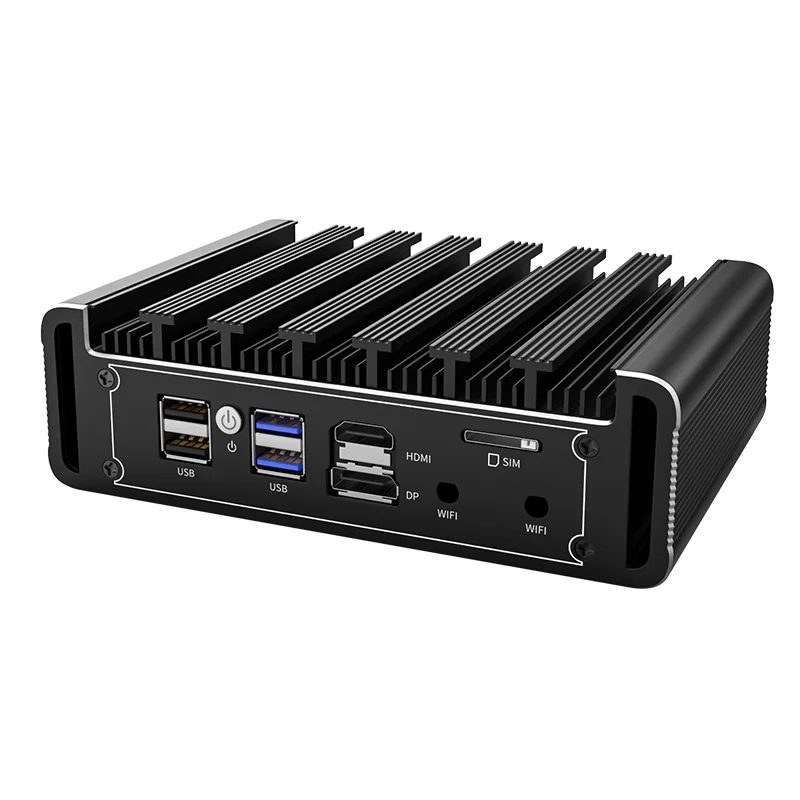11th Gen 2.5G Mini Router Core i7 1165G7 i5-1135G7 i3 1115G4 4 In-tel i226 Lan 2xDDR4 NVMe N5105 Fanless pfSense Firewall PC