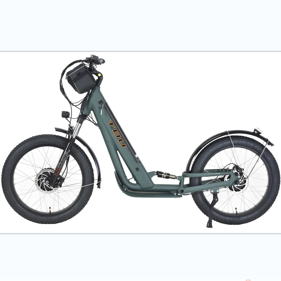 1500W Trottinette Electrique Fat Tire Electric Scooter Adult Hydraulic Brake Elscooter All Terrain Big Wheels Escooter