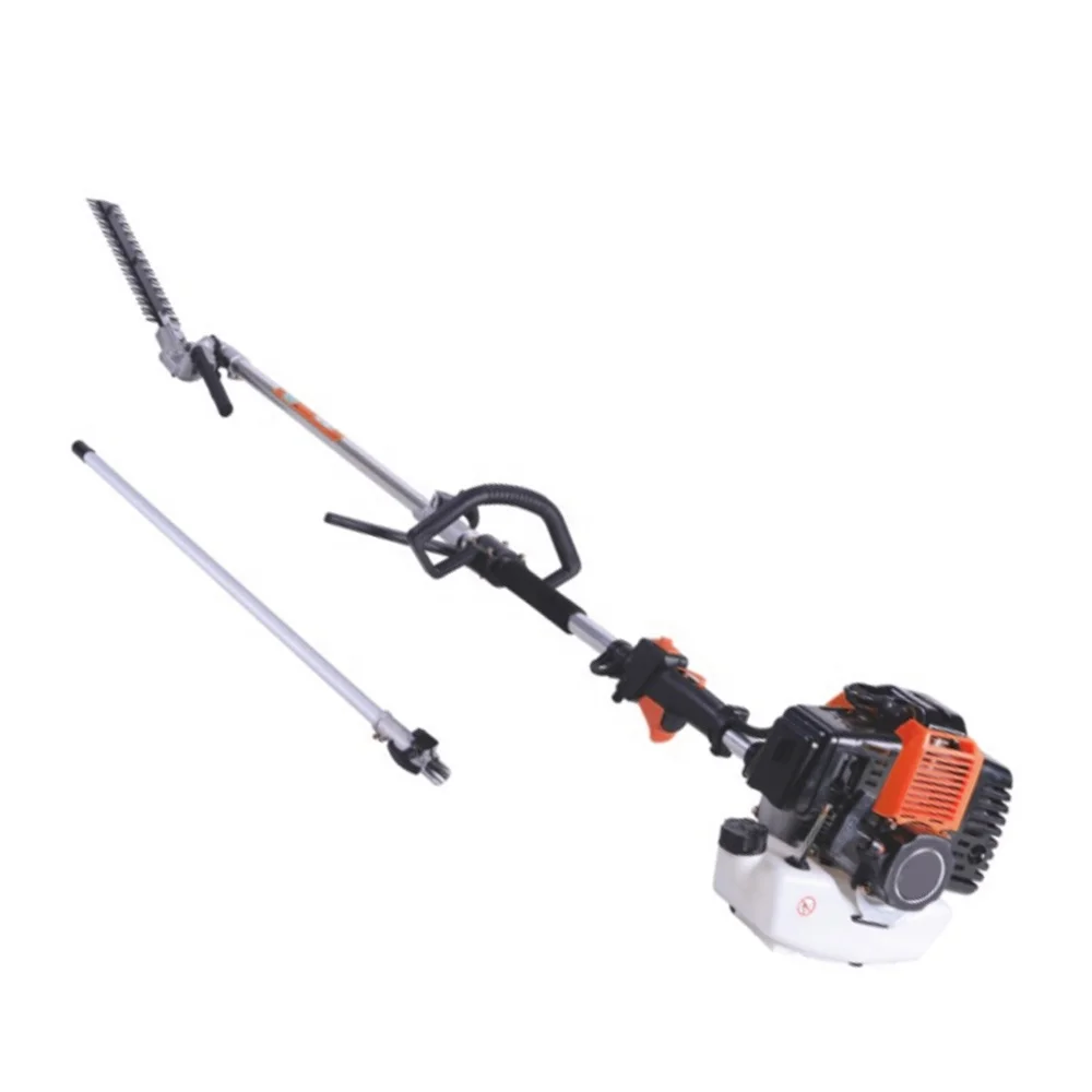Professional garden pole pruner and pole hedge trimmer and gasoline hedge trimmer