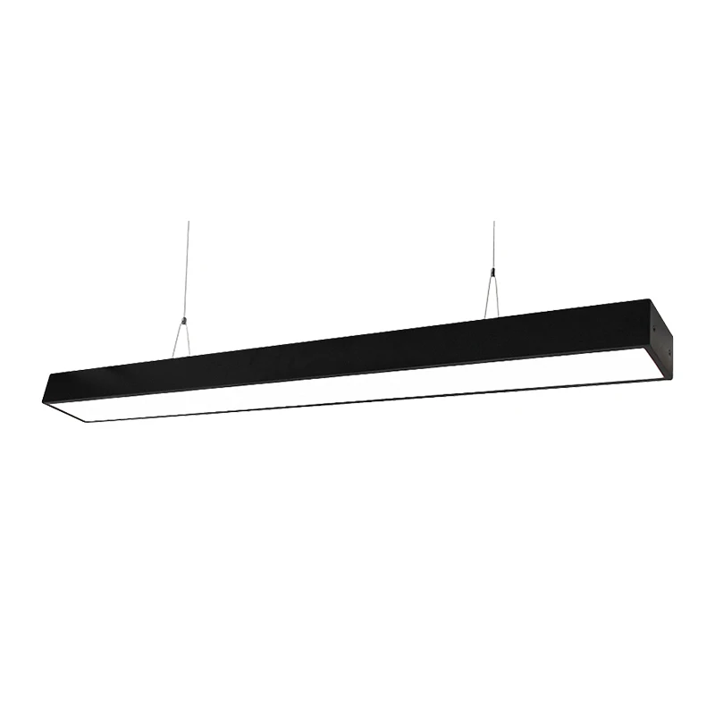 
Aluminium Profile 28W Linkable Office Indoor Lighting 130LM/W CRI 90 LED Line Linear Light 