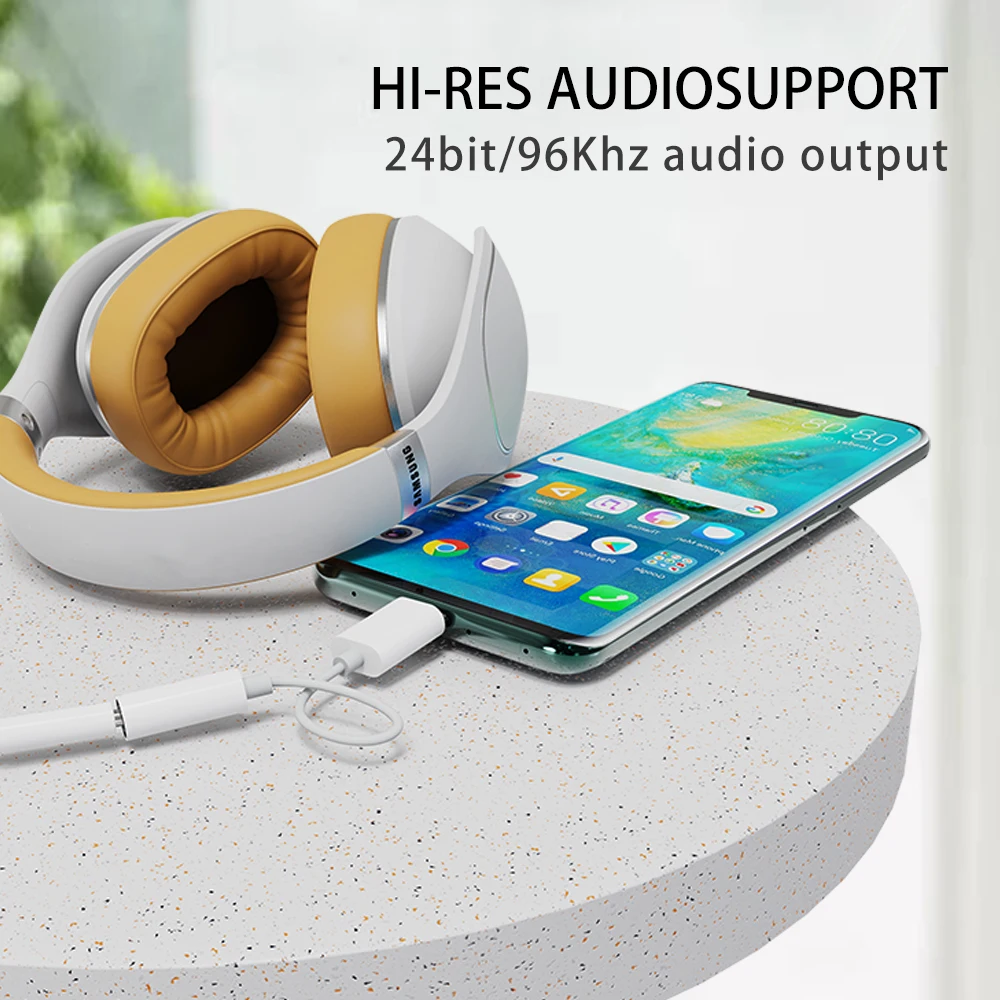  Переходник с usb c на 3 5 мм для наушников и аудиоразъема типа