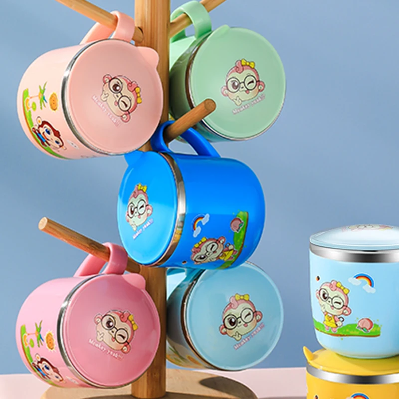 Baby Unbreakable Drinking Cup For Kids Cups Child School Mug For Tumbler Children Copos Infantil