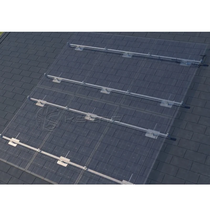 OEM Waterproof Asphalt Shingle Roof Flashing kit L foot Solar roof mounting system