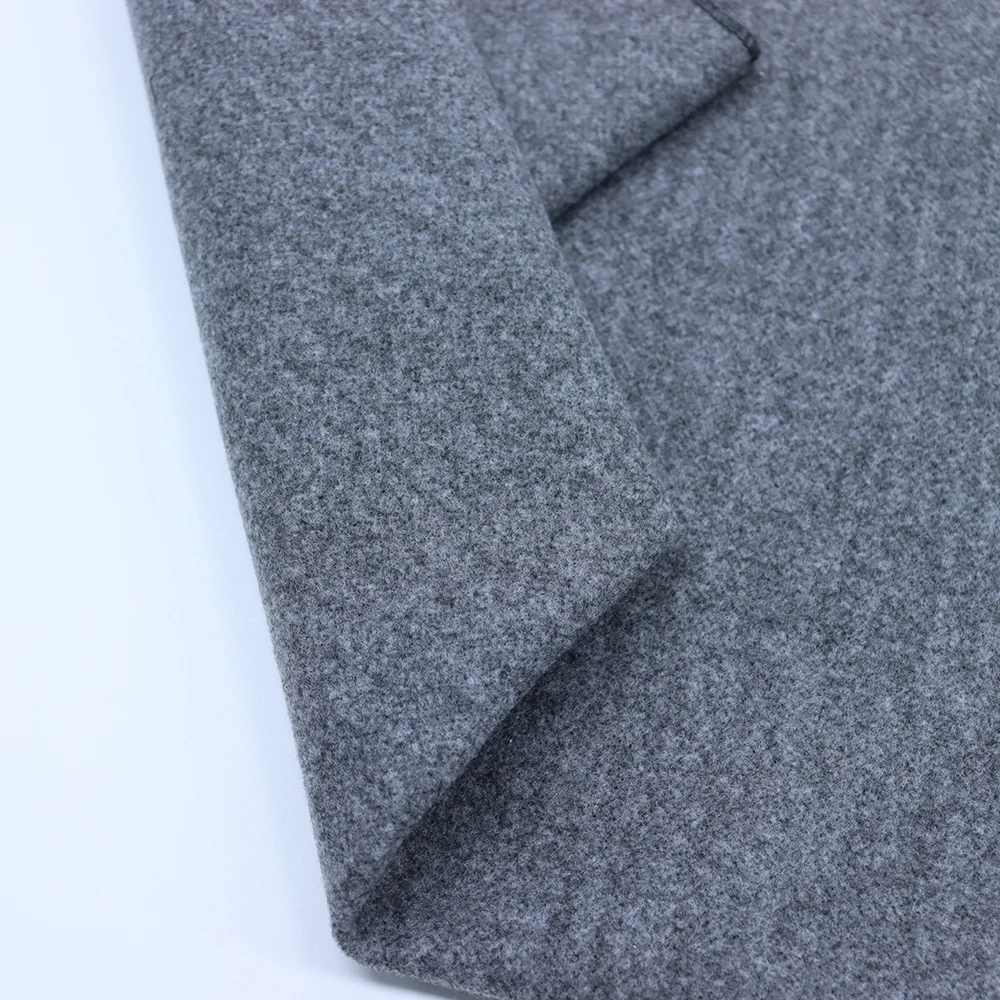 ready stock yarn dyed birdseye fancy poly woolen tweed fabric China