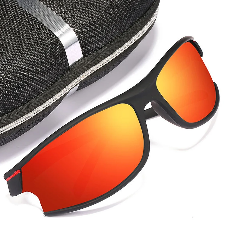 Small Square Best Quality Hot Sale Outdoor Driving Bicycle Cycling  Glasses Eyewear Men Shades polarized sports sunglasses