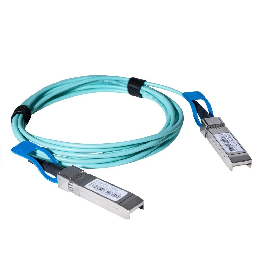 Активный оптический кабель SFP + AOC 10G 25G 40G 100G SFP28 QSFP QSFP28