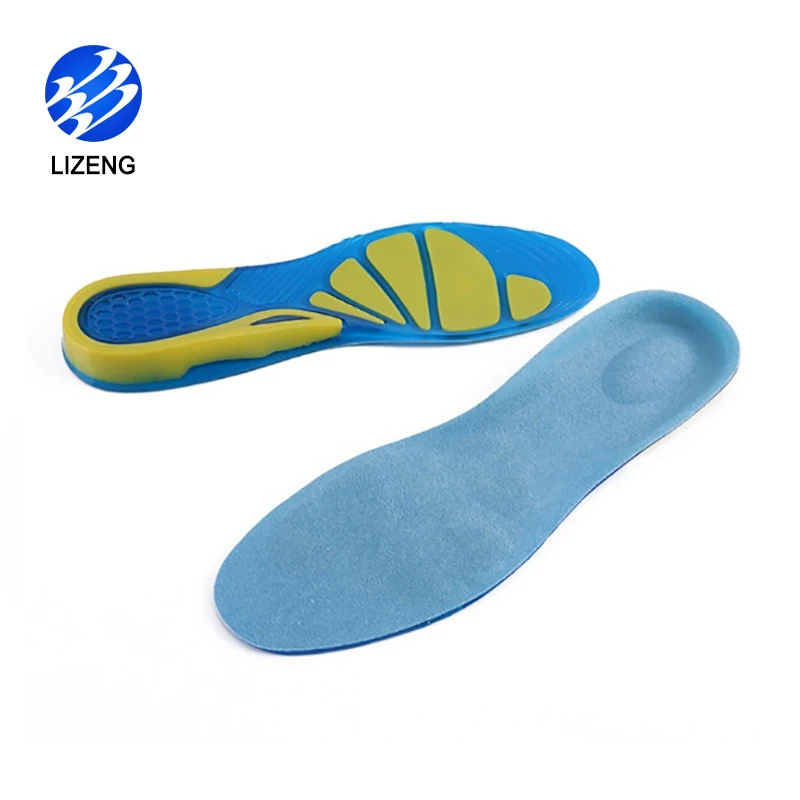 
Perfect Anti Fatigue Athletic Cushioned Shoe Gel Insoles For Men Women 