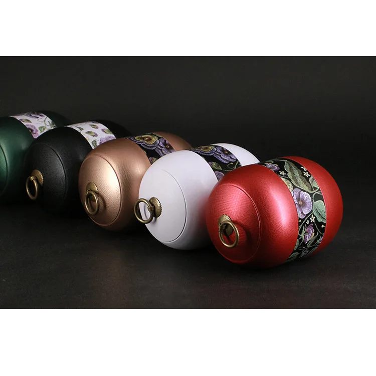 Creative Shape Chinese Bulk Tea Tins Metal Tea Tin Box For Tea Gift