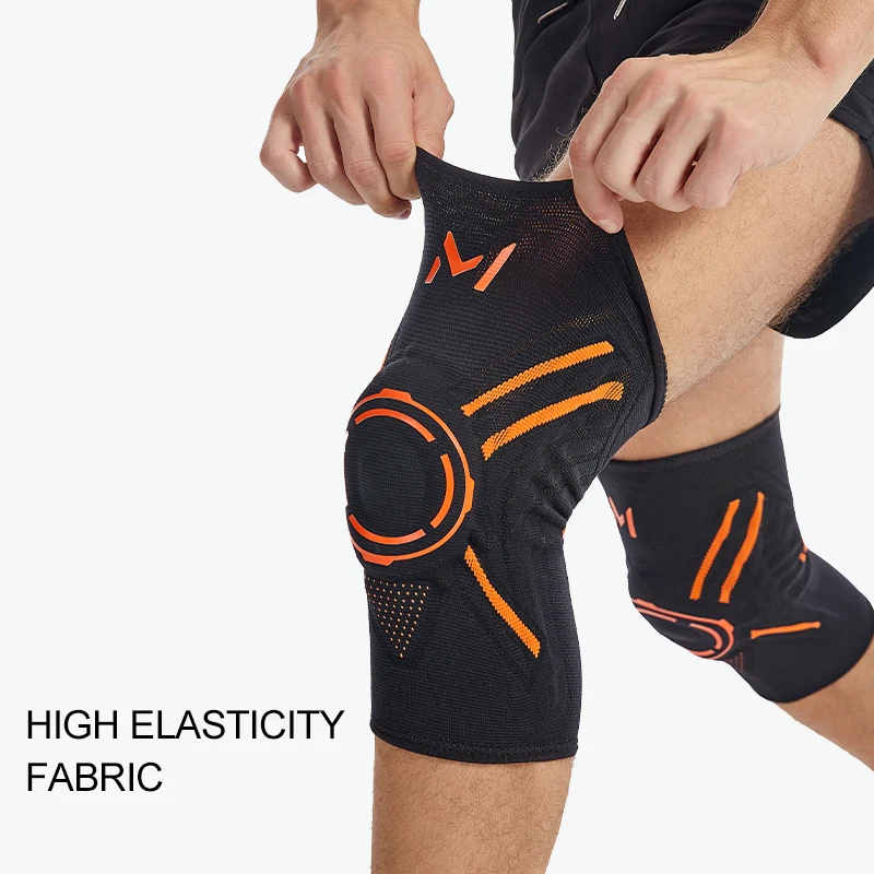 Elastic Breathable Knee Support Brace Running Fitness Sport Knee Protector