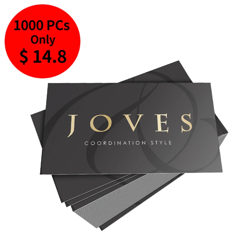 foil hot stamping Custom Logo Small Business Luxury Recycled Paper Visite Scratch Postcards Business Printing Thank You Cards