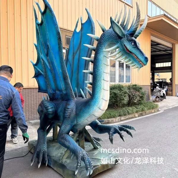 MCS-ANIMATRONIC BLUE DRAGON MODEL
