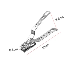 Hot Toenail Cutter Cuticle Scissors Finger Trimmer Stainless Steel Manicure Tool Nail Care Tool 360 Degree Rotary Nail Clipper