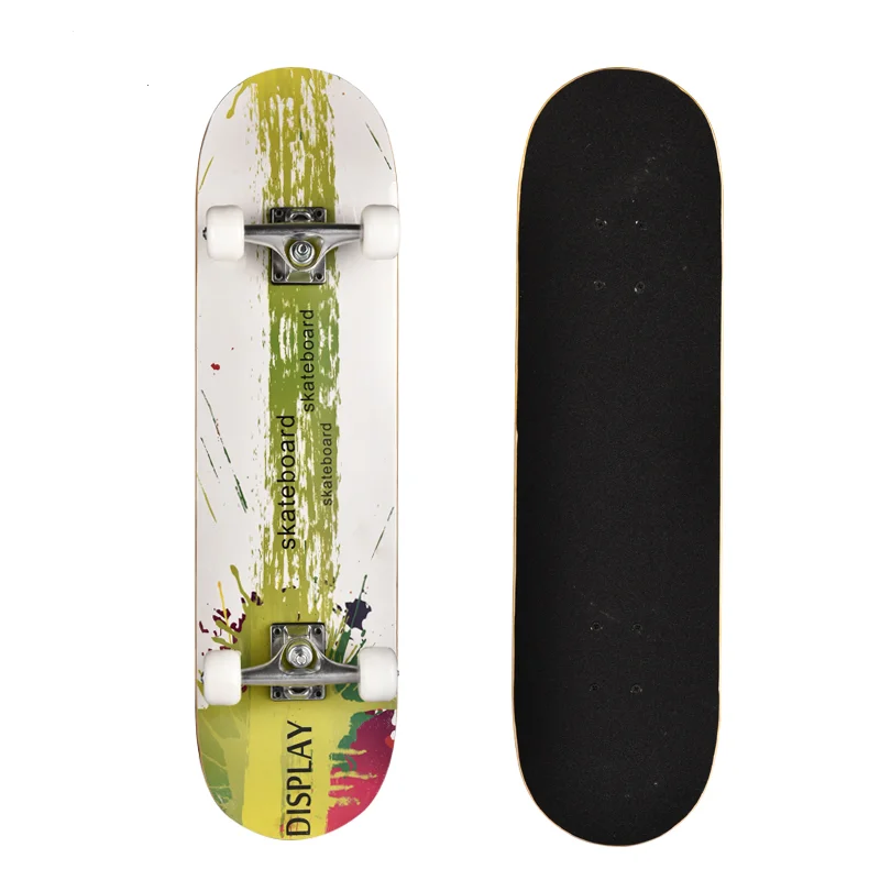2023  China Factory 31*8 Inch Wholesale skate board high quality maple skateboard kids toys