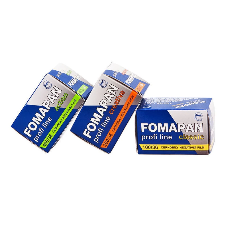 Fomapan Classic 100/200/400 135 Kinetoscope Move Films New Classic Black And White Subpackage Rolls 36 Exposure Per Roll