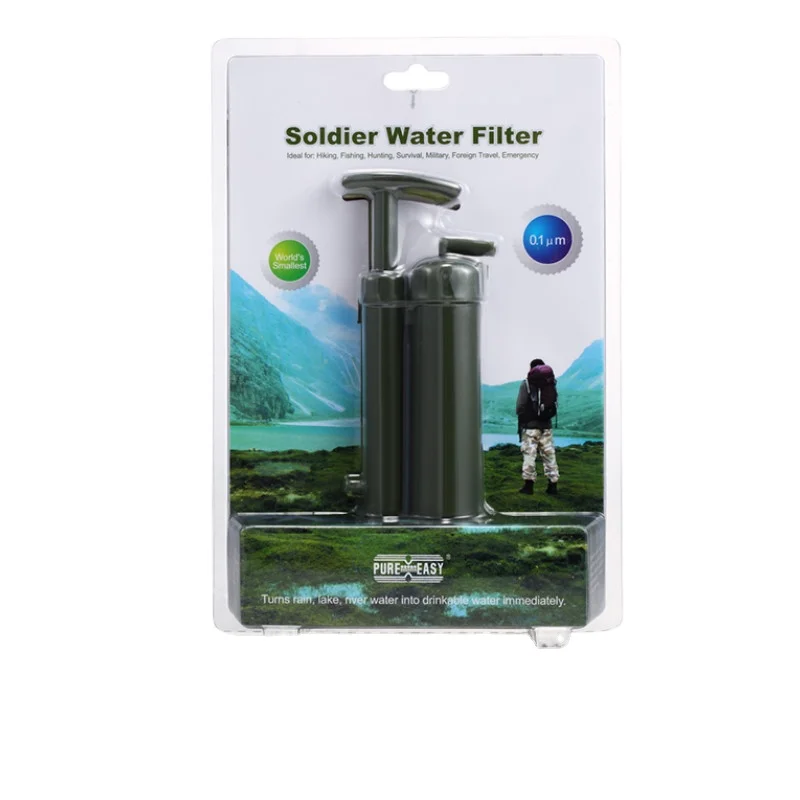 Hiker water filter/ survival water filter/ pump water filter