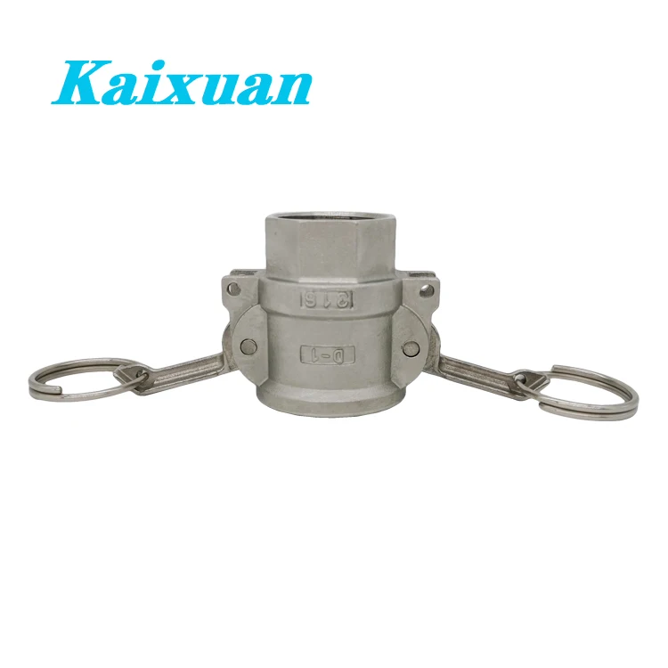 Factory free sample Customized ss 304/316 male camlock fitting type D camlock quick couplings