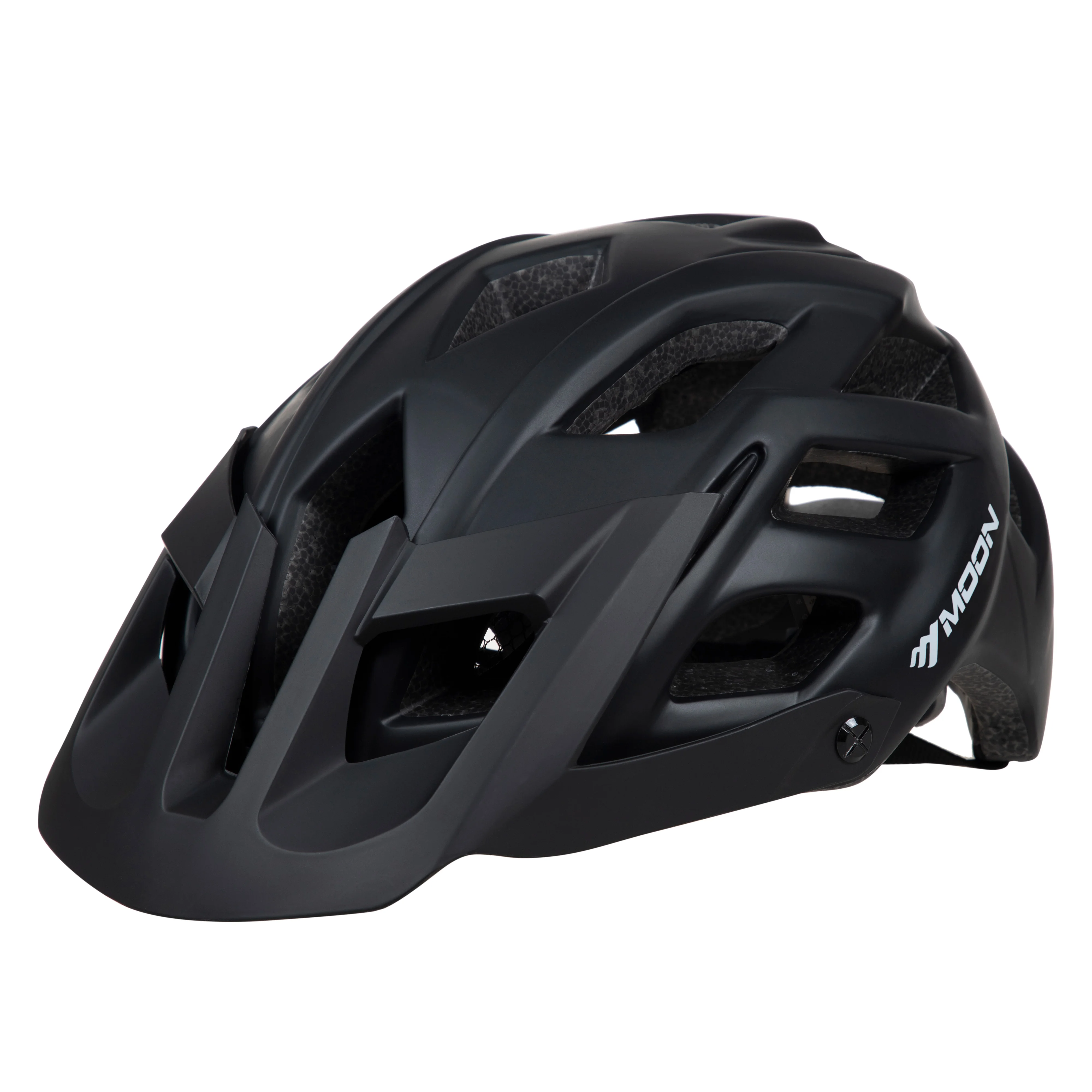 MOON Bicycle Helmet Breathable EPS MTB Road Bike Helmet Integrally-molded Multi-color Head Protection Cycling Equipment black