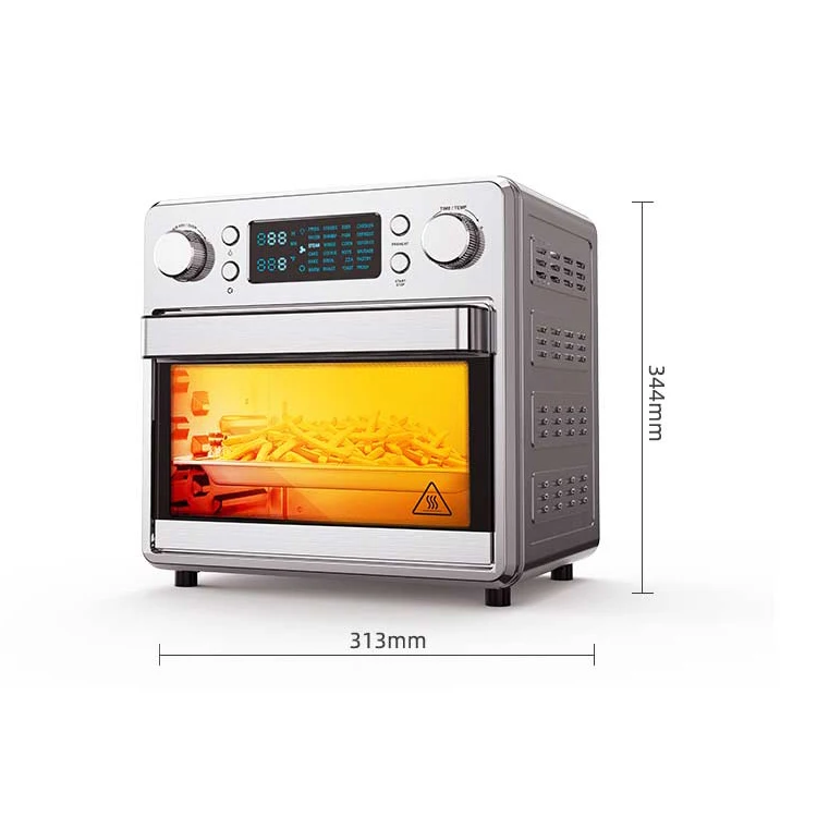KUFU Custom 15L Electric Ovens With Digital Controls Stainless Steel Smart Home Oven Air Frying Without Oil Air Fryer Oven