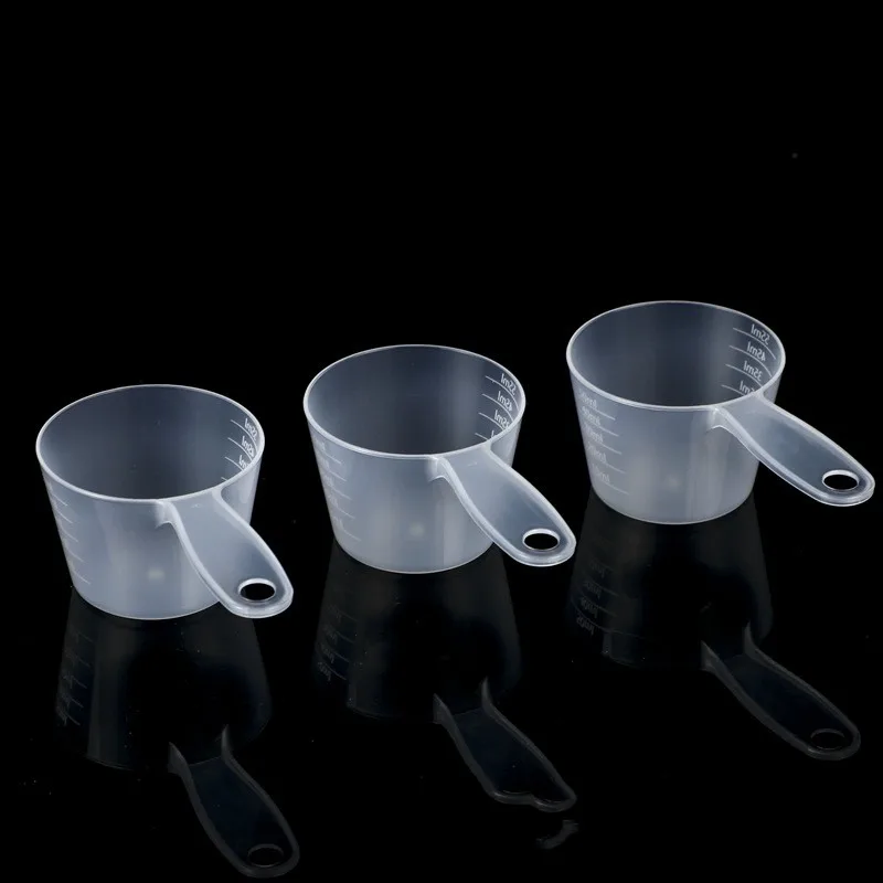 Plastic measuring scoops for Cereals grains Supplements,Protein powder,Granular,Pet Food Spoons with measuring line 30g 60cc