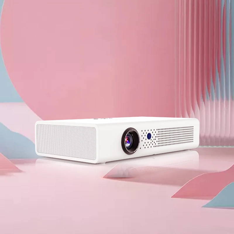 Full HD 1080p  Android 9 Beamer LED Mini Projector 4k Decoding Video DLP Projector for Home Theater Cinema