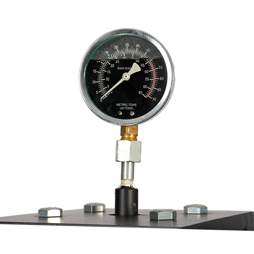 50 ton hydraulic shop press adjustable with Stamping Plates  with Gauge