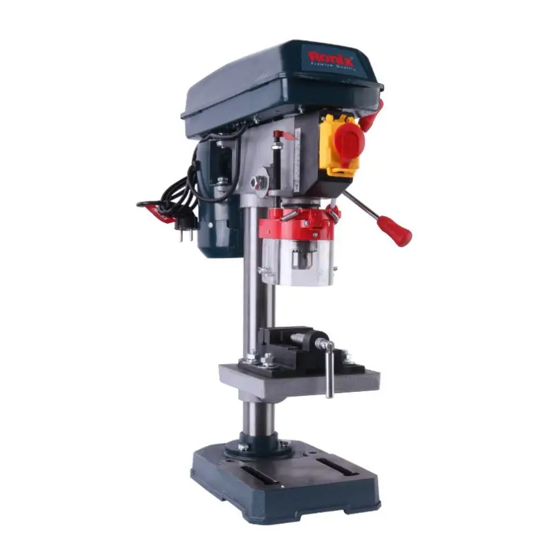 Ronix 2603 Mini Electric Bench Drilling Heavy Base Weight And The Three-Hole Screw Positioning Non-Specific Drilling Drill Press
