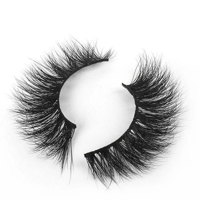 Muting Round Eyelash Packaging With Mirror Black Pink Plastic Box Private Label Custom Eyelash Packaging Box