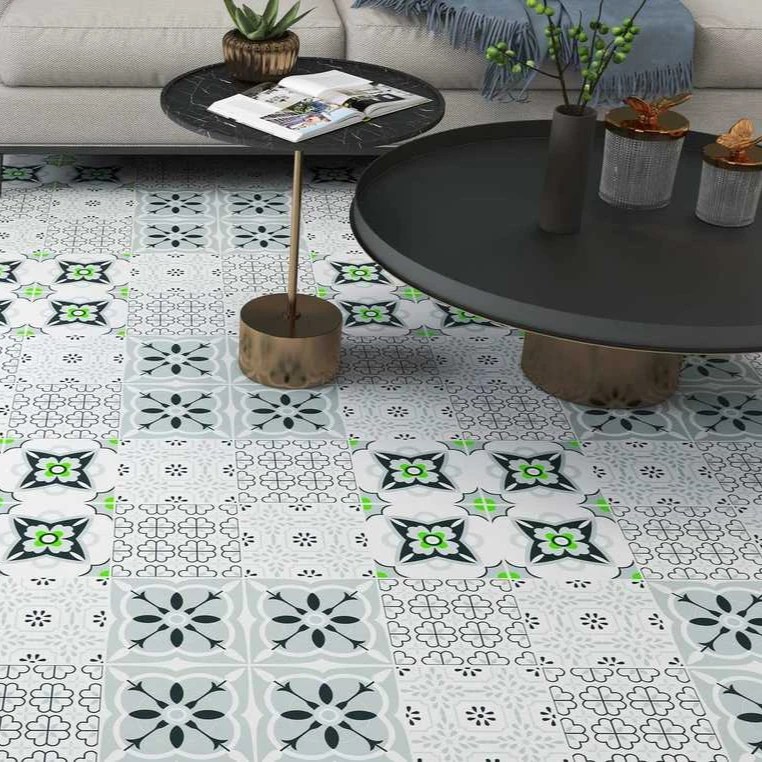 Jinyi luxury Vinyl PVC Self Adhesive Peel And Stick Ceramic De  Marble Design Refurbish Tile Floor