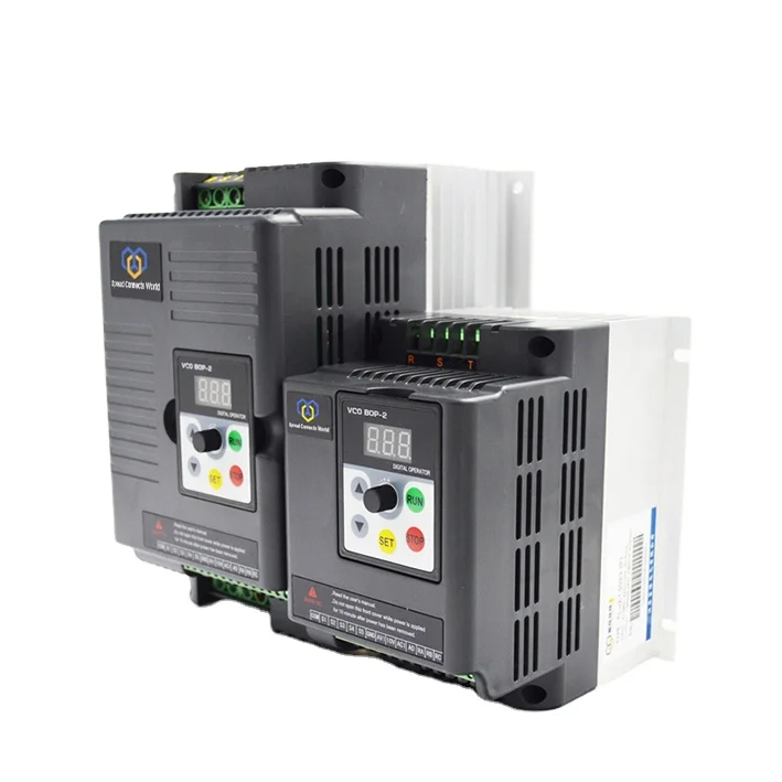 5.5KW   Hot Sale Three phase 380 V input and Three phase 380V output Frequency Converter 50 HZ 60HZ