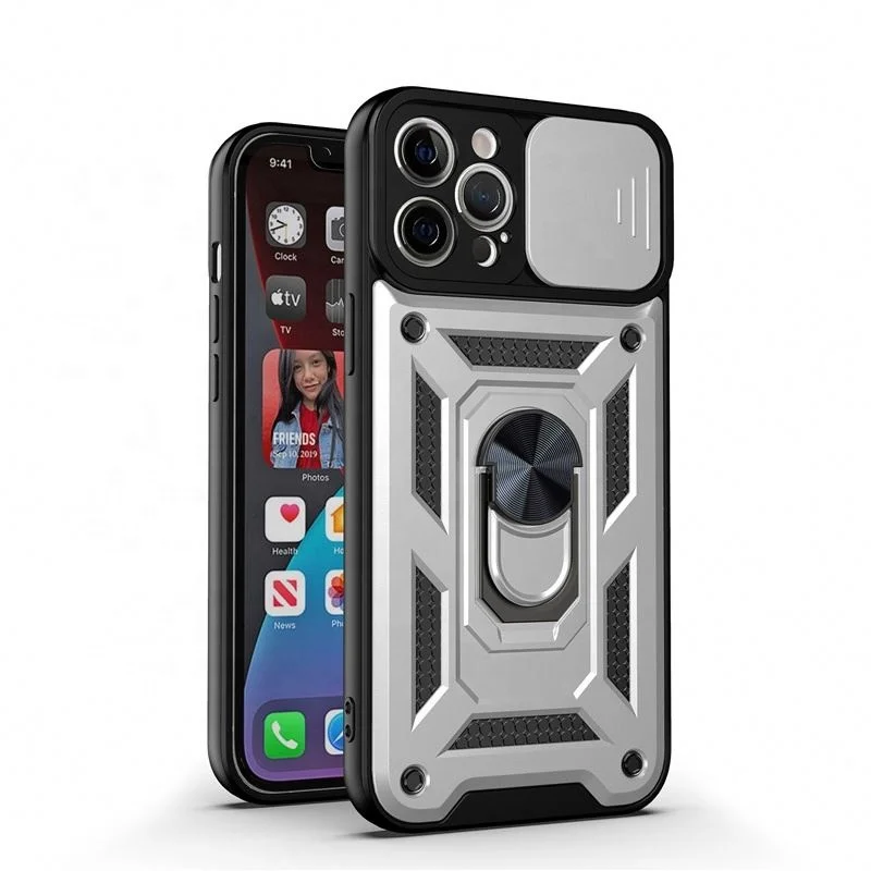 Shockproof Phone Case Cover Armor Ring Holder For iPhone 14 13 12 11 Pro Max