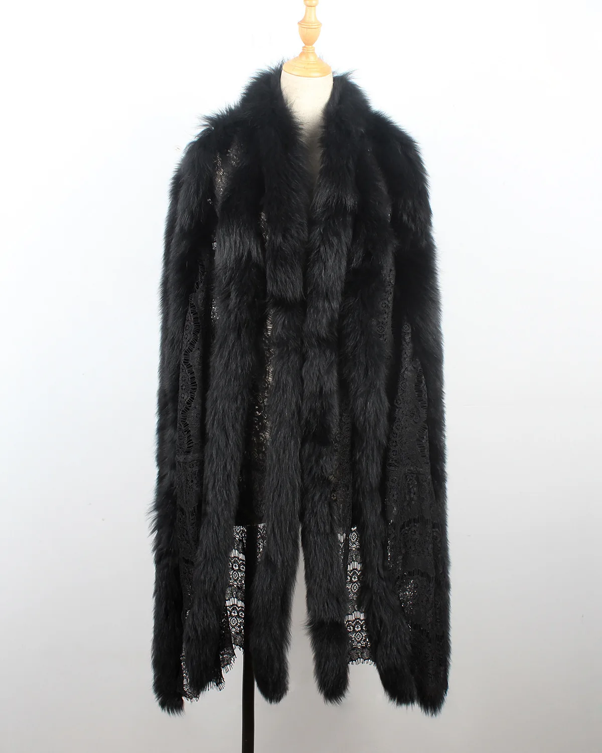 Новинка 2022, оптовая продажа, женская накидка из искусственного лисьего меха, меховая шаль, женские зимние накидки