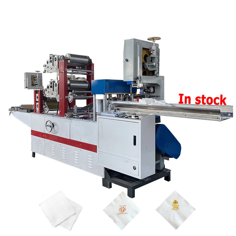 Two Colours Table Napkin Tissue Machine Serviette Napkin Machine Equipment For The Production Of Napkins