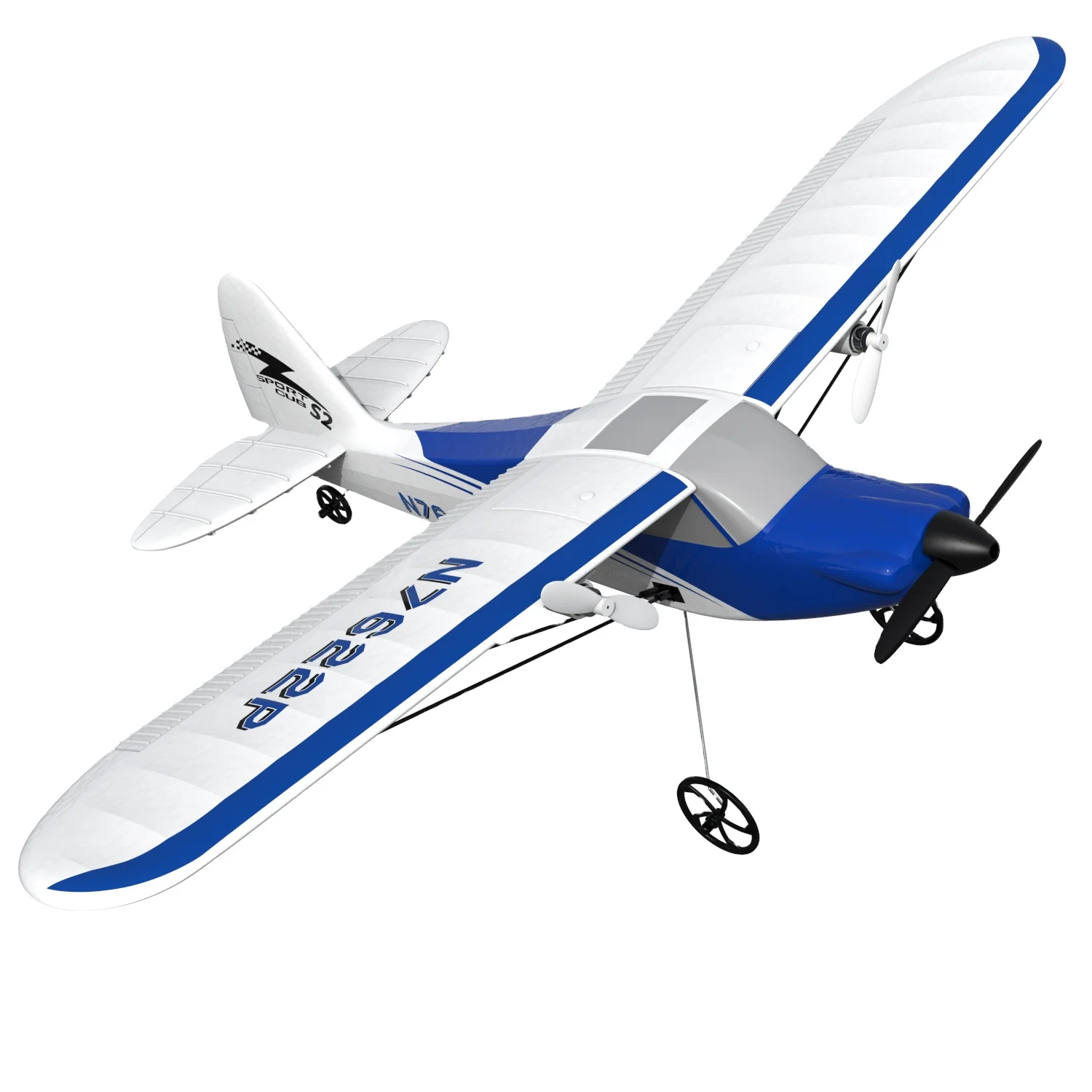 Модель самолета SportCub 2-CH 400 мм RTF rc со стабилизацией гироскопа легко летать для начинающих