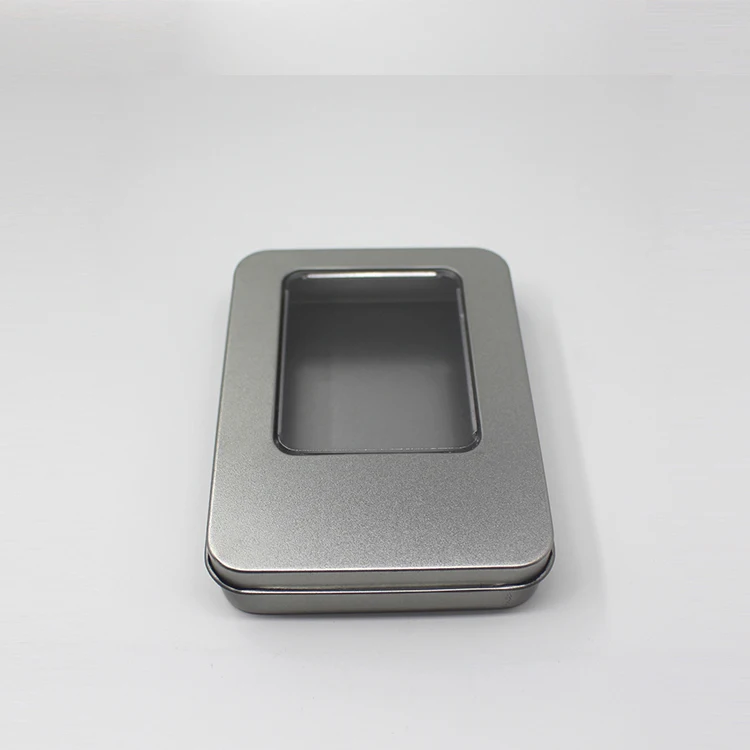 Square Metal Chocolate Tin Box