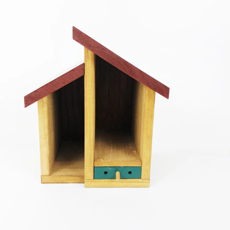 
factory garden wooden Pollinating Mason Bee House - reeds Tube Bee Hotel for Solitary Bees 