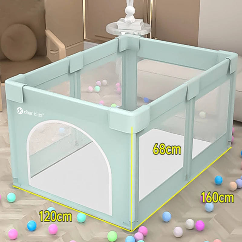 Baby Kids Playpens for Children Portable Toddler Indoor climbing mat Square Play Yard Firmly Safety Fence